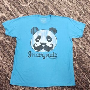 David and Goliath Incognito Panda Mustache T-shirt XL